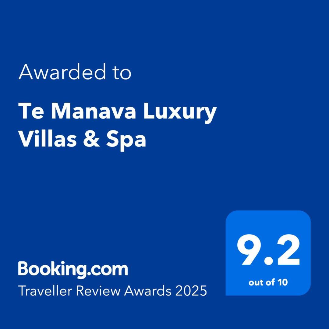Te Manava Luxury Villas & Spa Rarotonga Exteriör bild